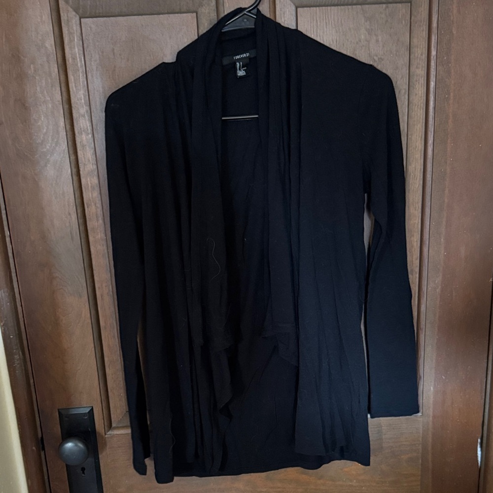 Forever 21 Elegant Black Cardigan